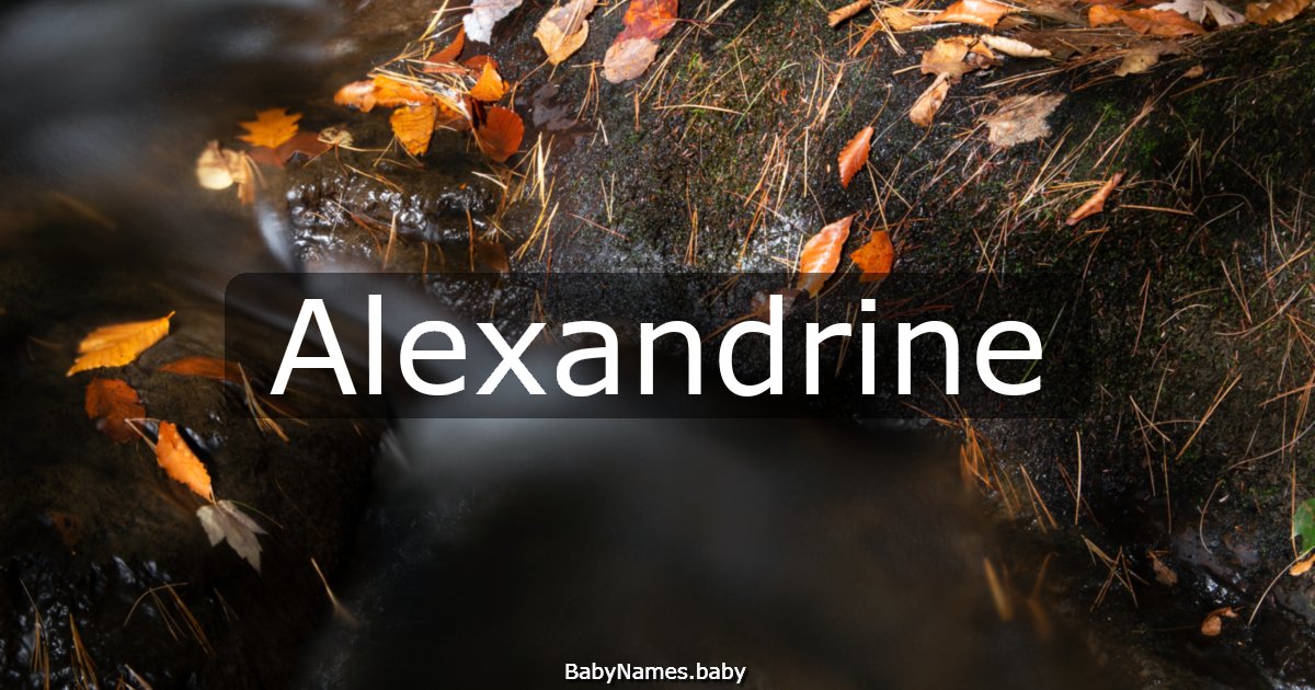 Alexandrine