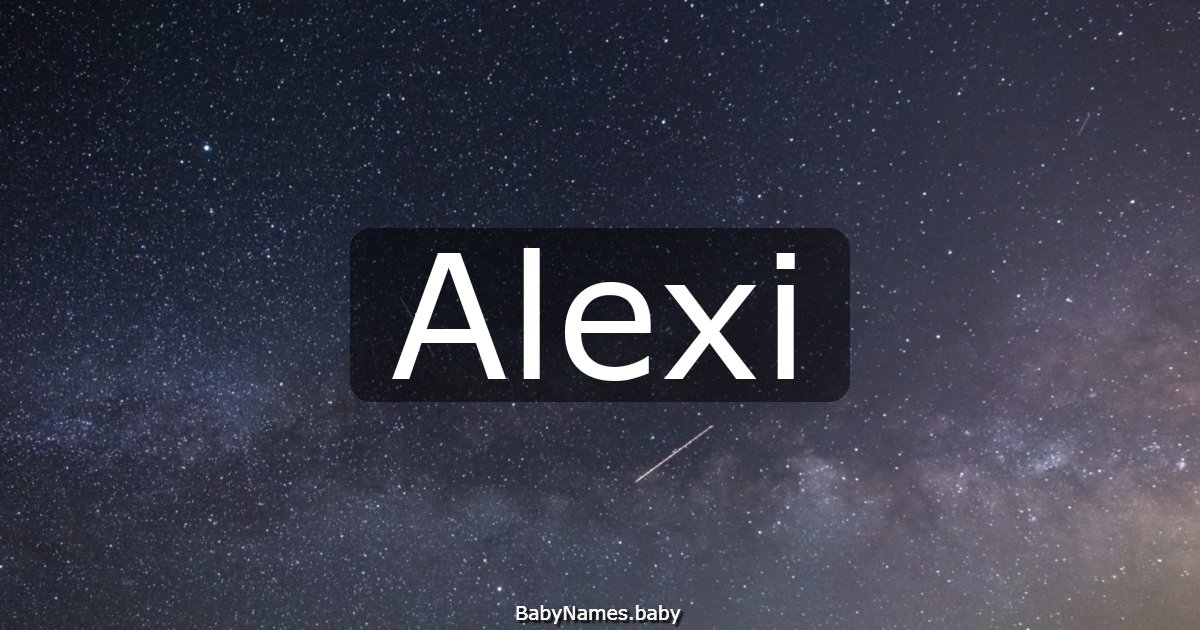 Alexi