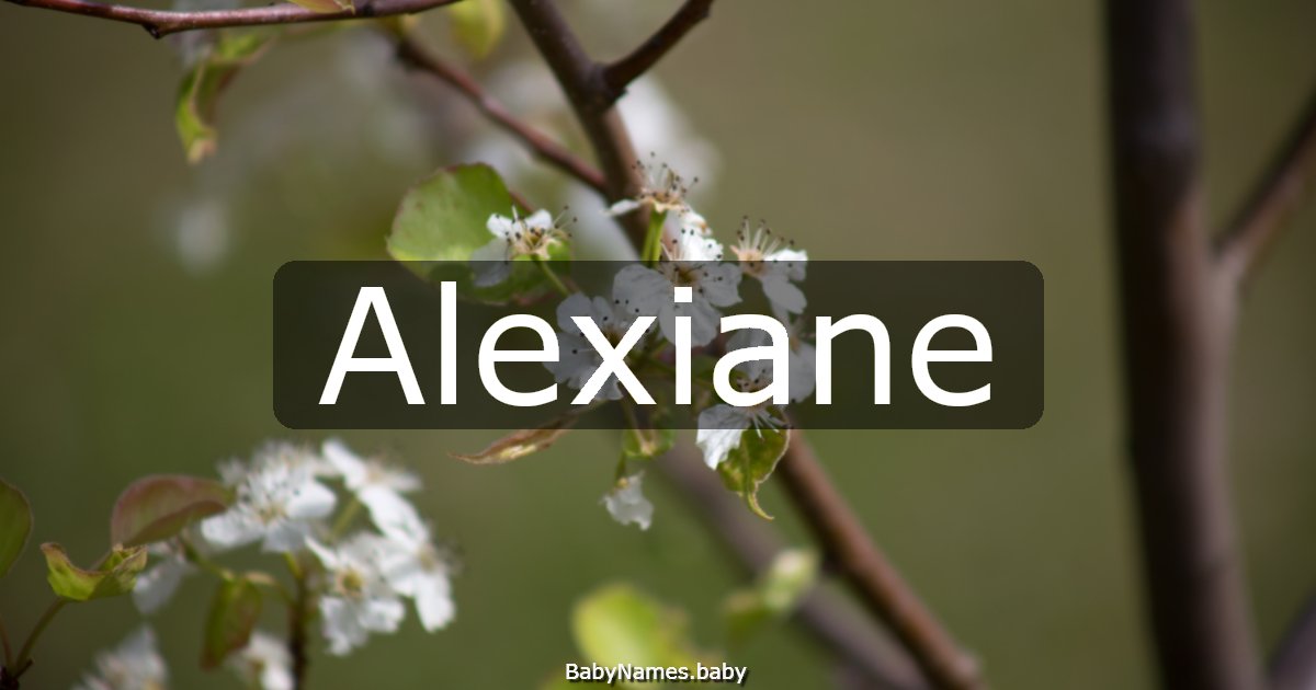 Alexiane