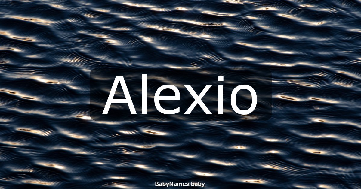 Alexio