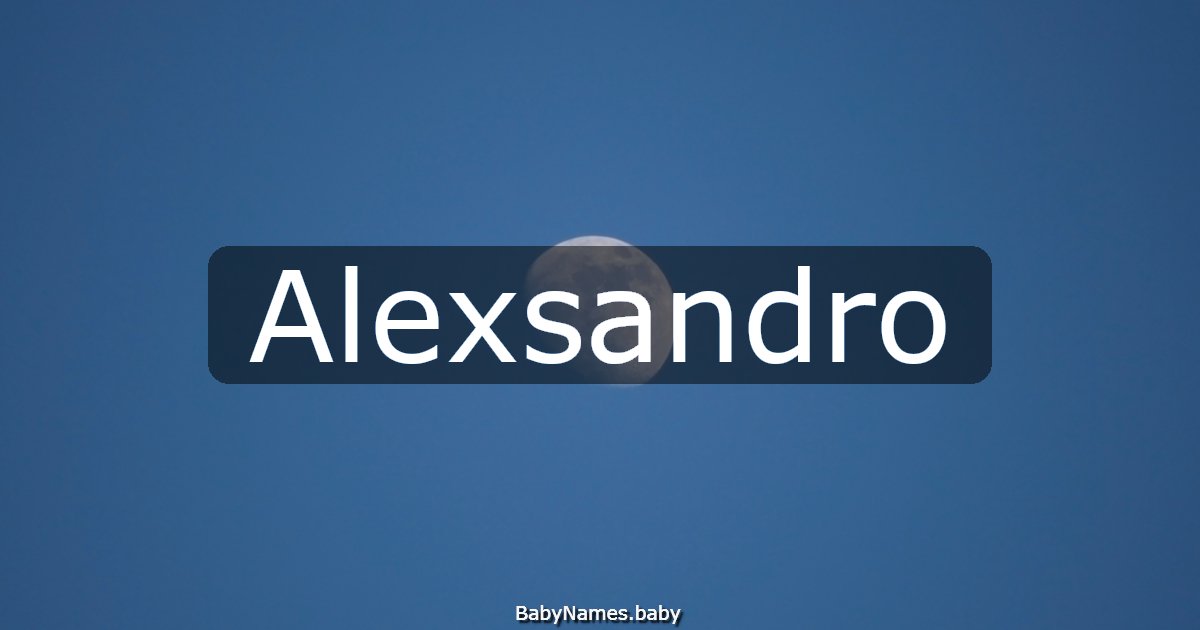 Alexsandro