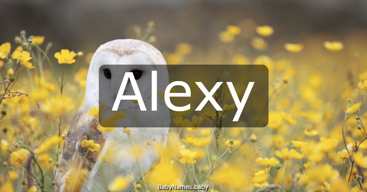 Alexy