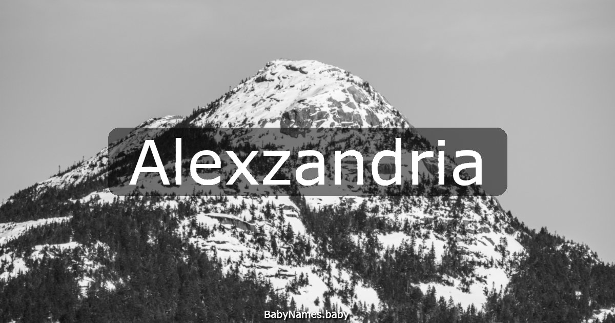 Alexzandria