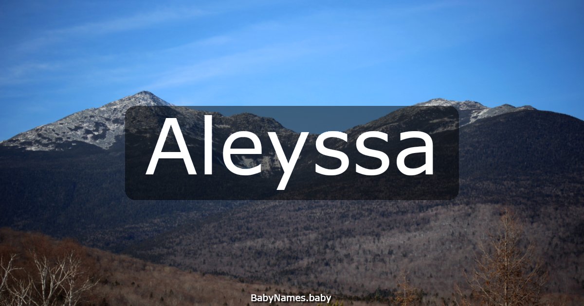 Aleyssa