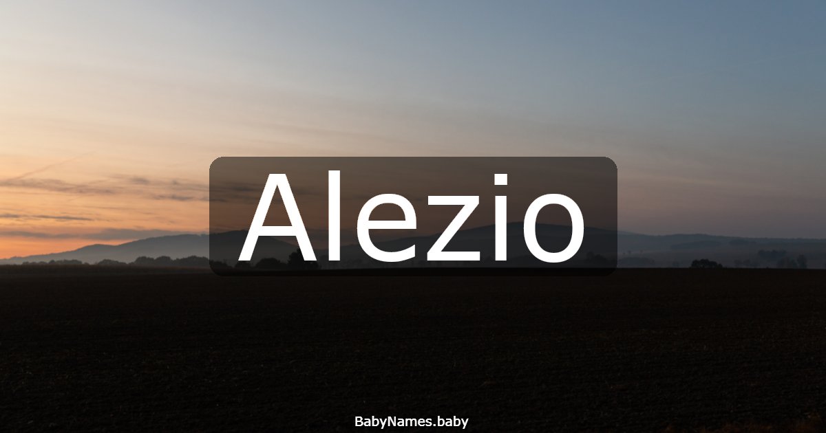 Alezio