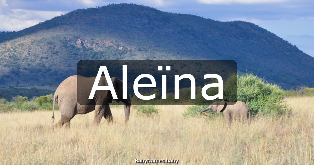 Aleïna