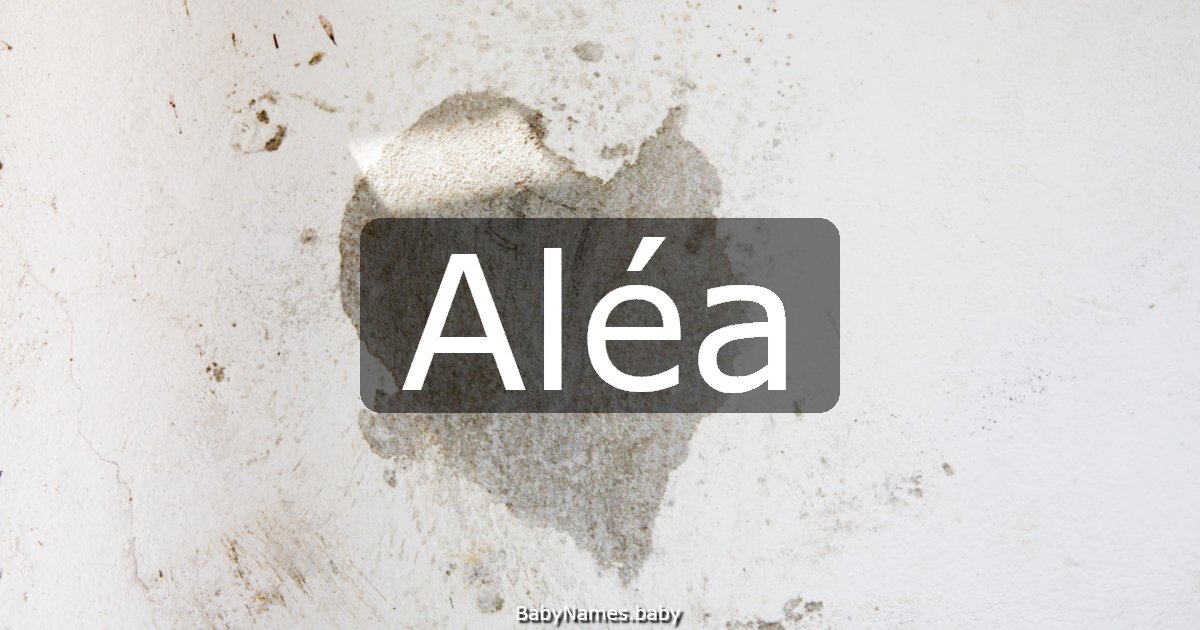 Aléa