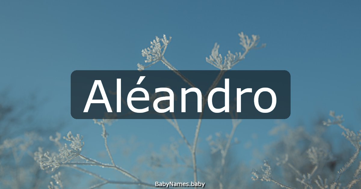 Aléandro