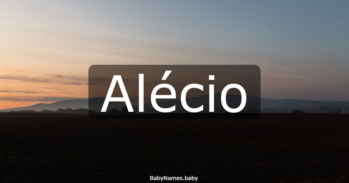 Alécio