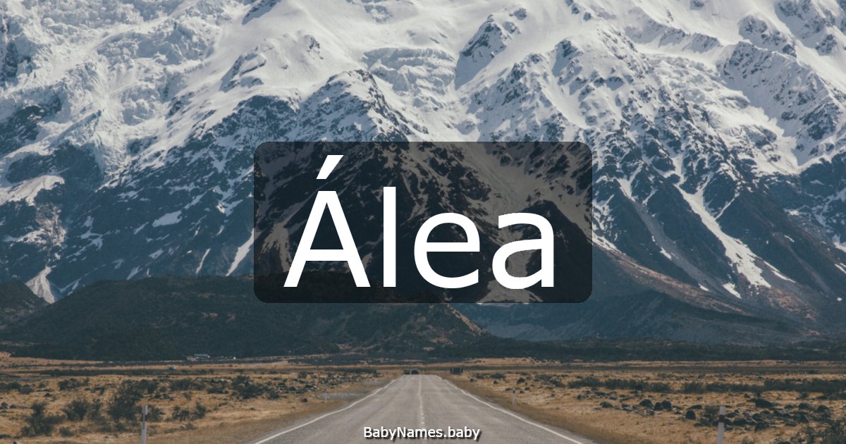 Álea