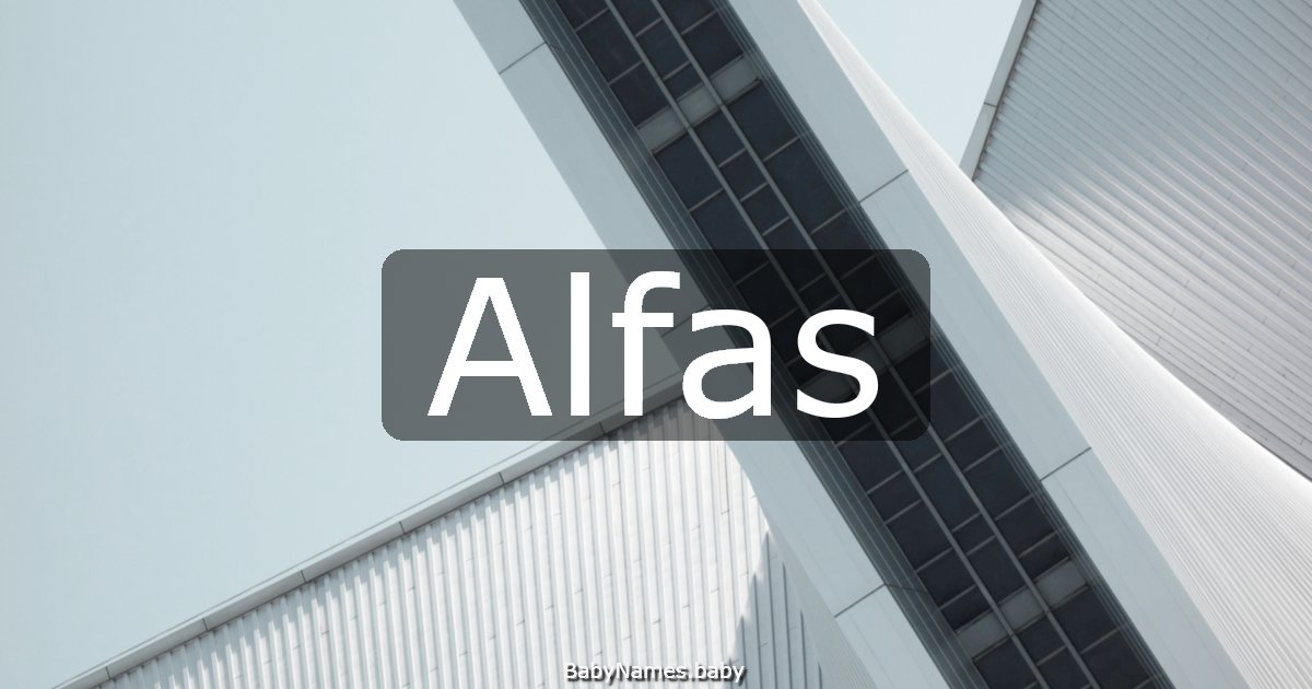 Alfas