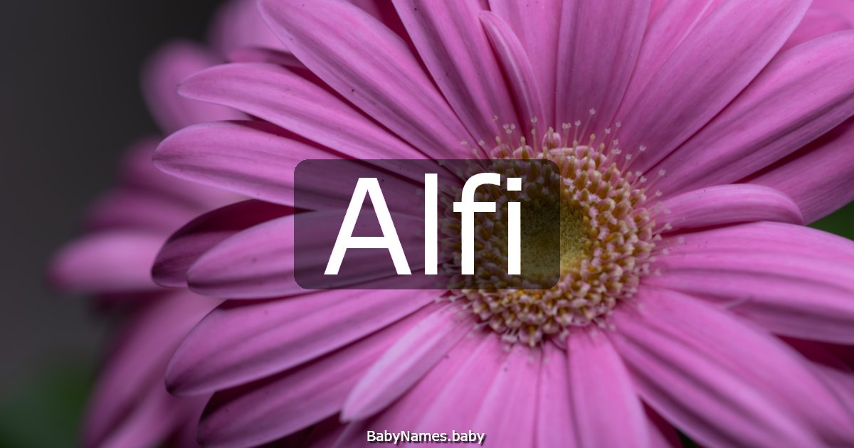 Alfi