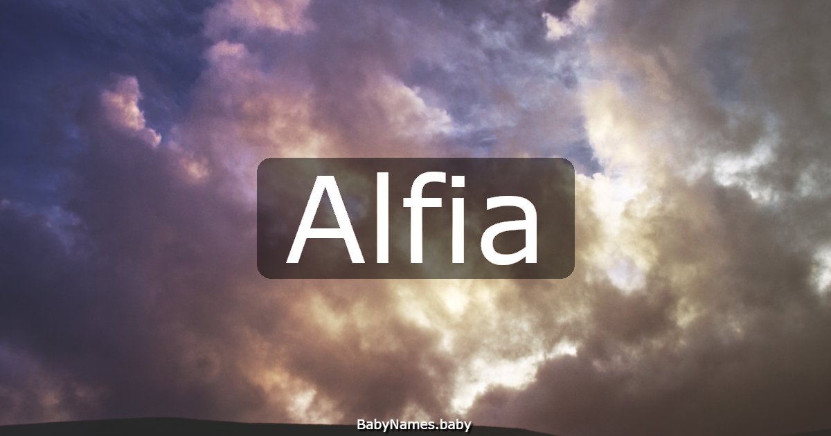 Alfia