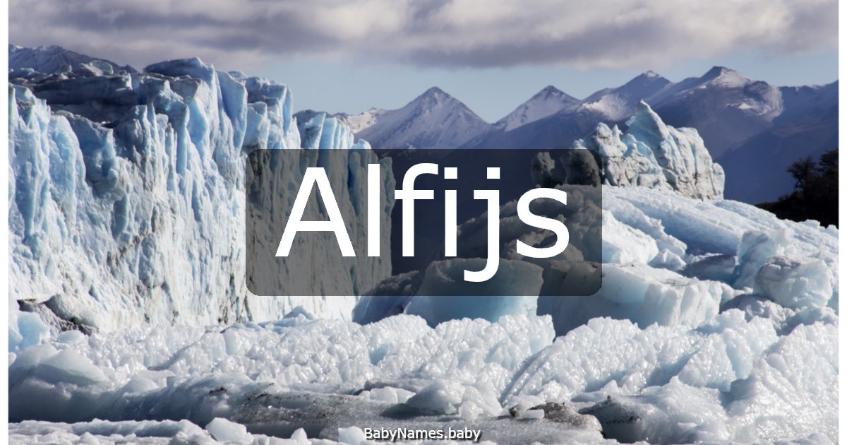 Alfijs