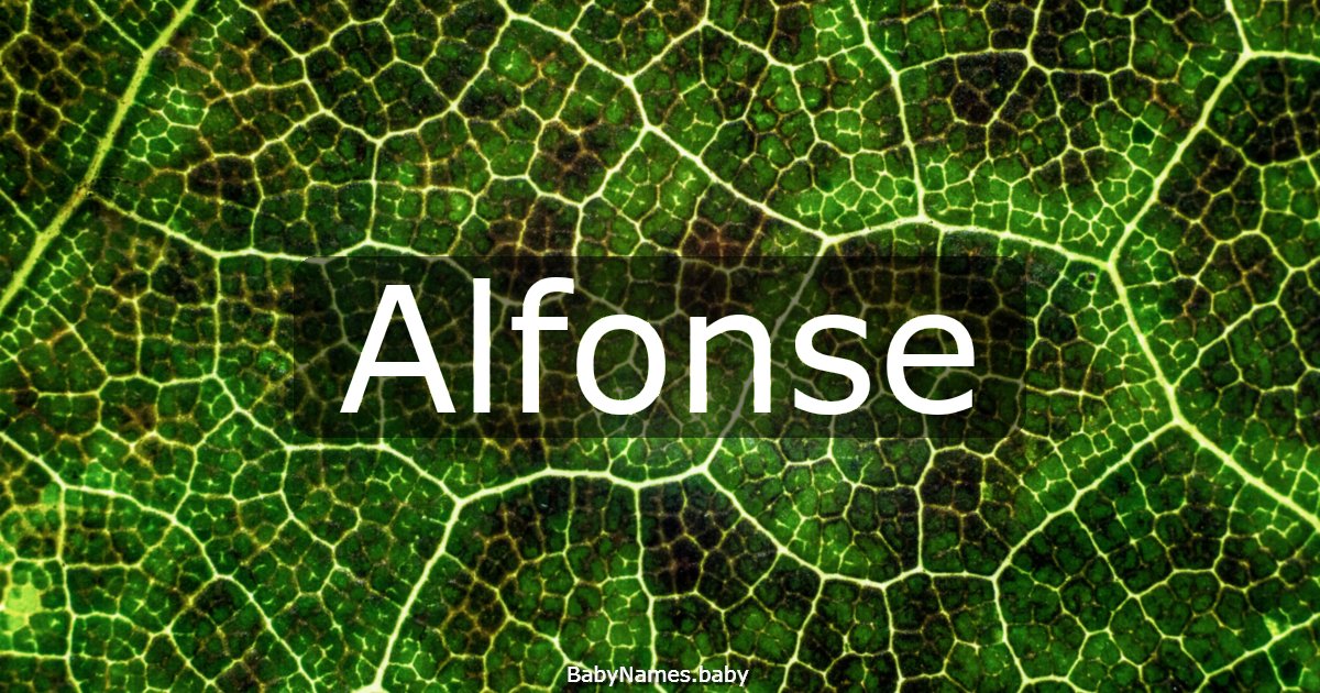 Alfonse