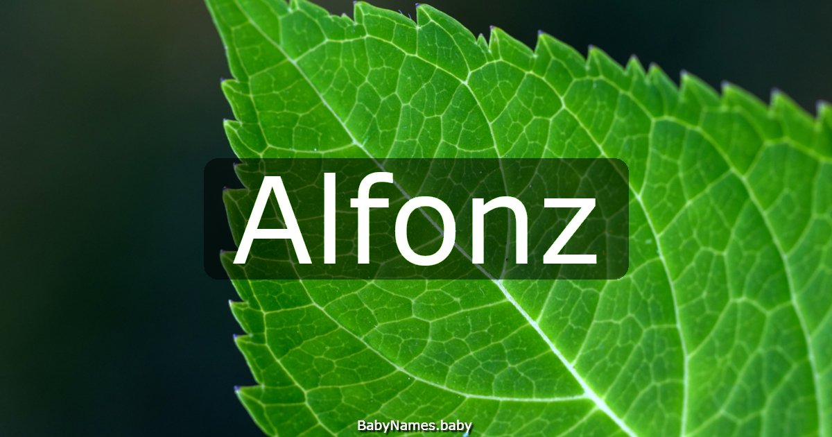Alfonz