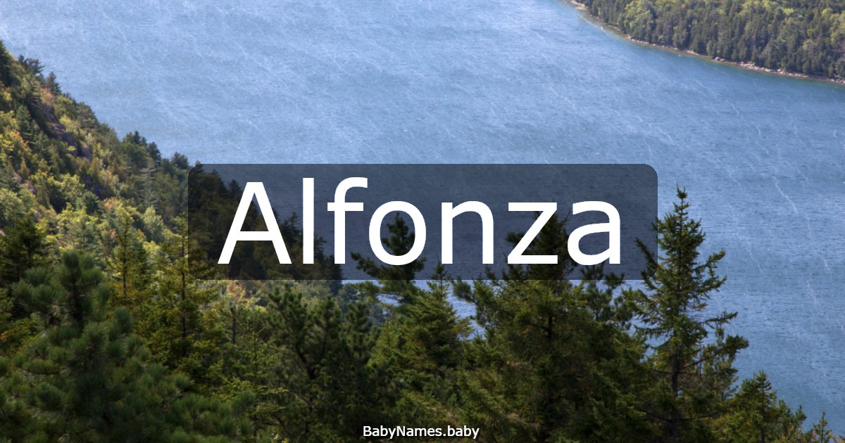 Alfonza