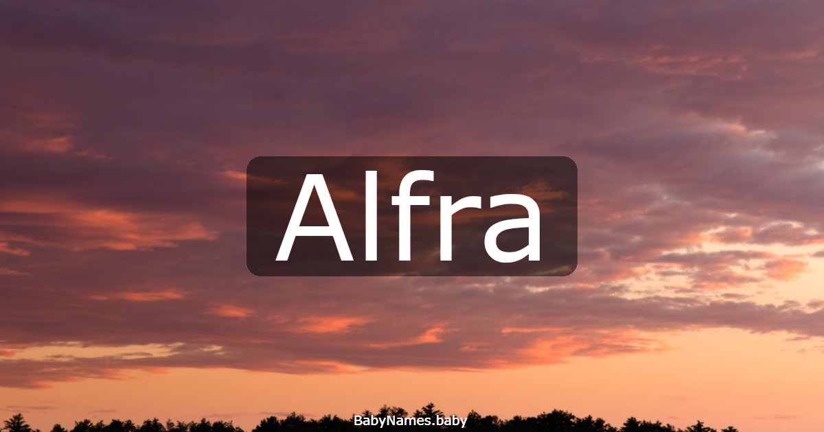 Alfra