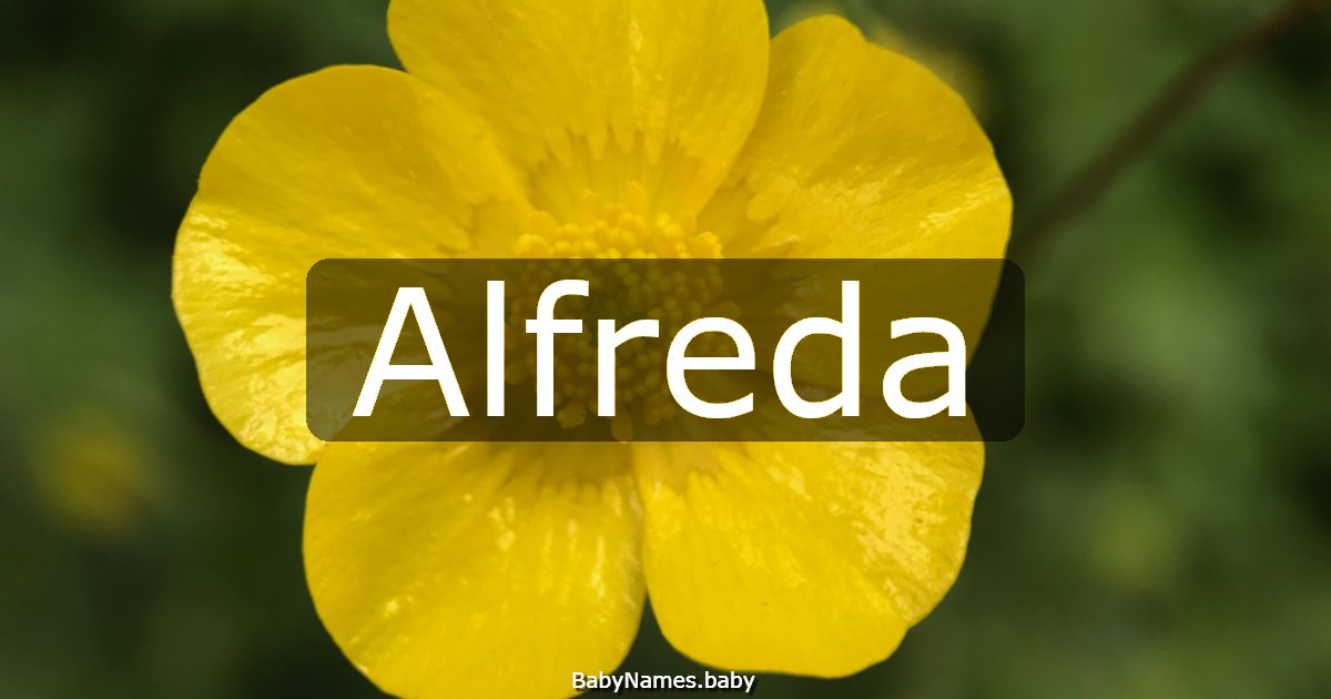 Alfreda