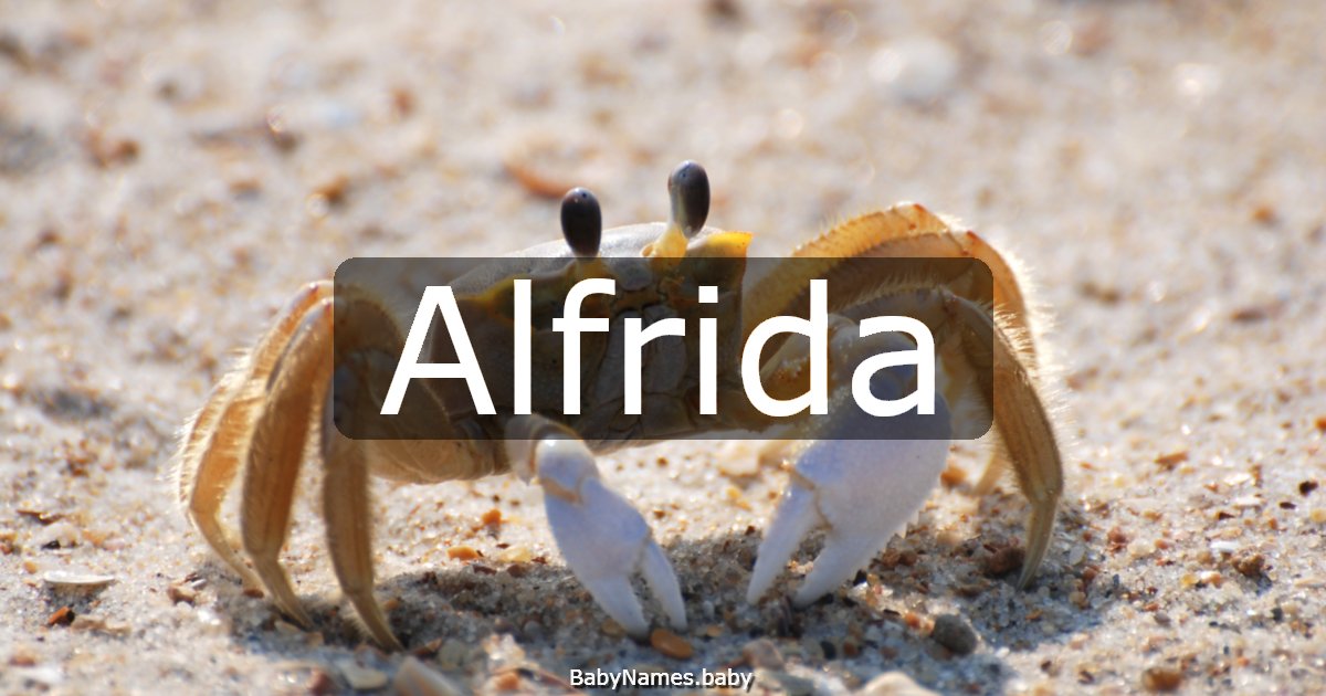 Alfrida