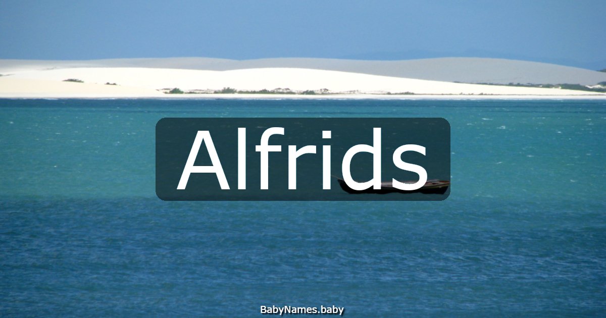 Alfrids