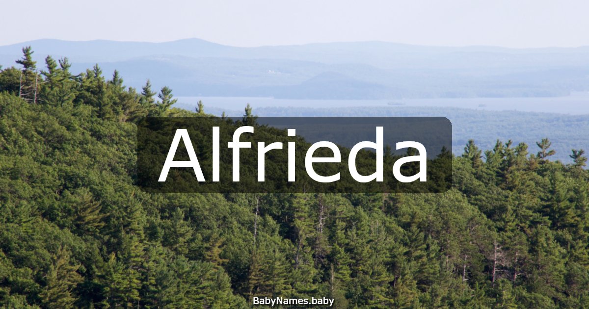 Alfrieda