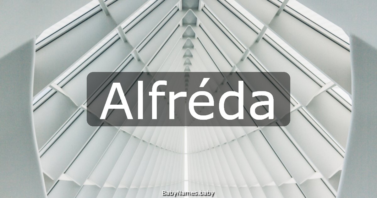 Alfréda