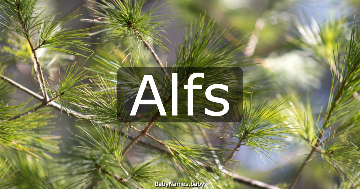 Alfs