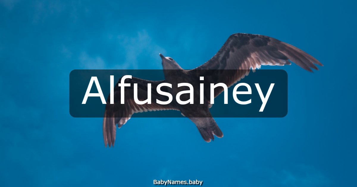 Alfusainey