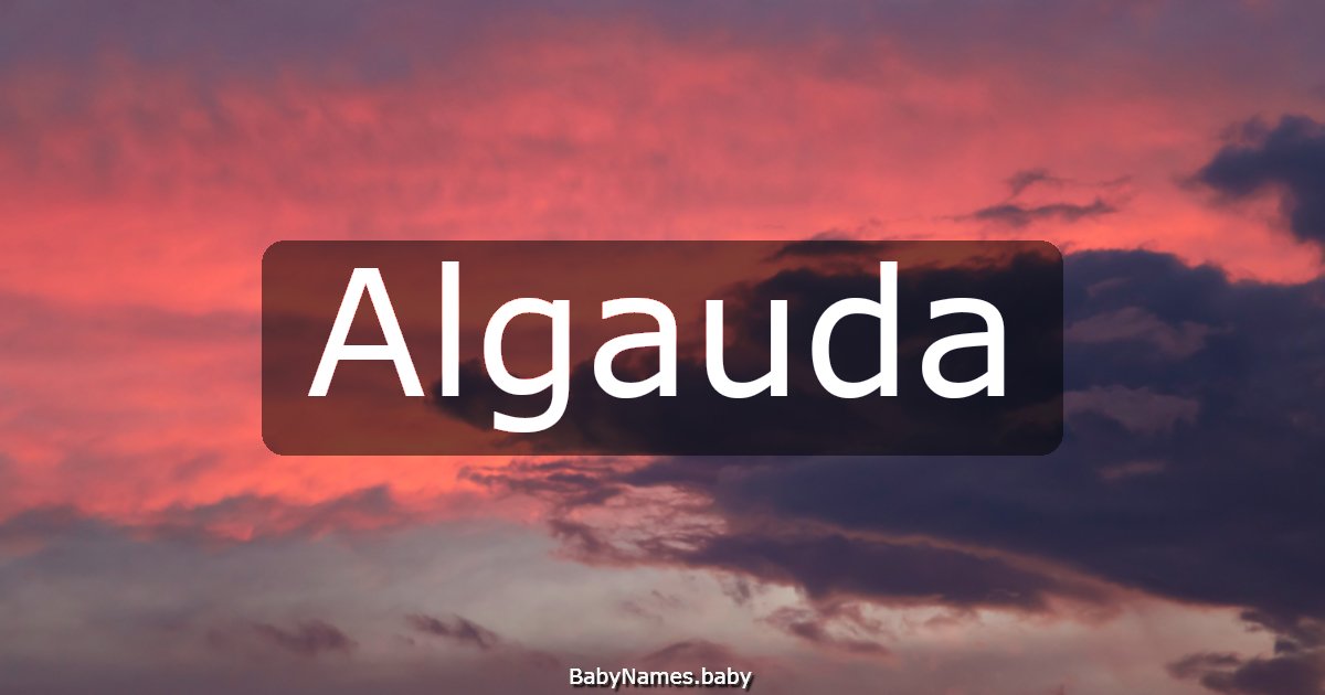 Algauda
