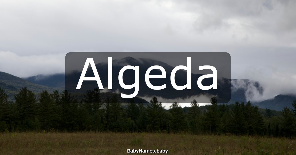 Algeda