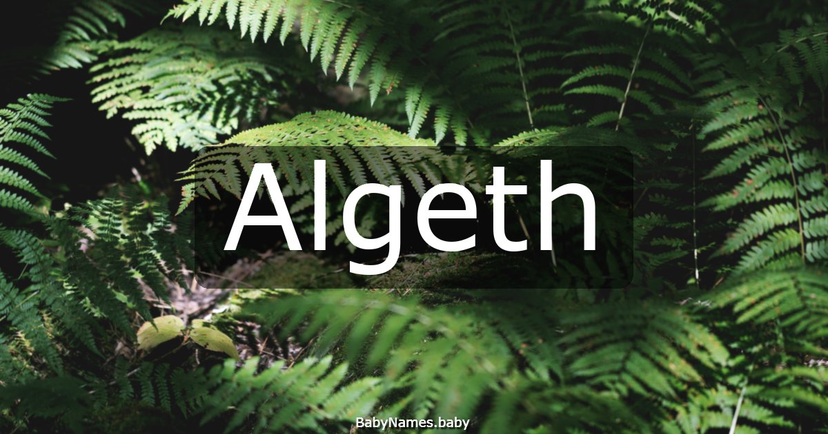 Algeth