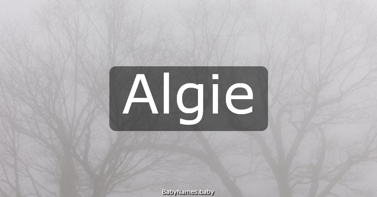 Algie