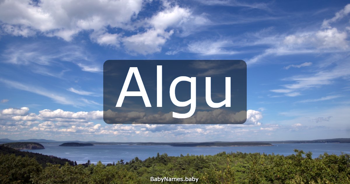 Algu