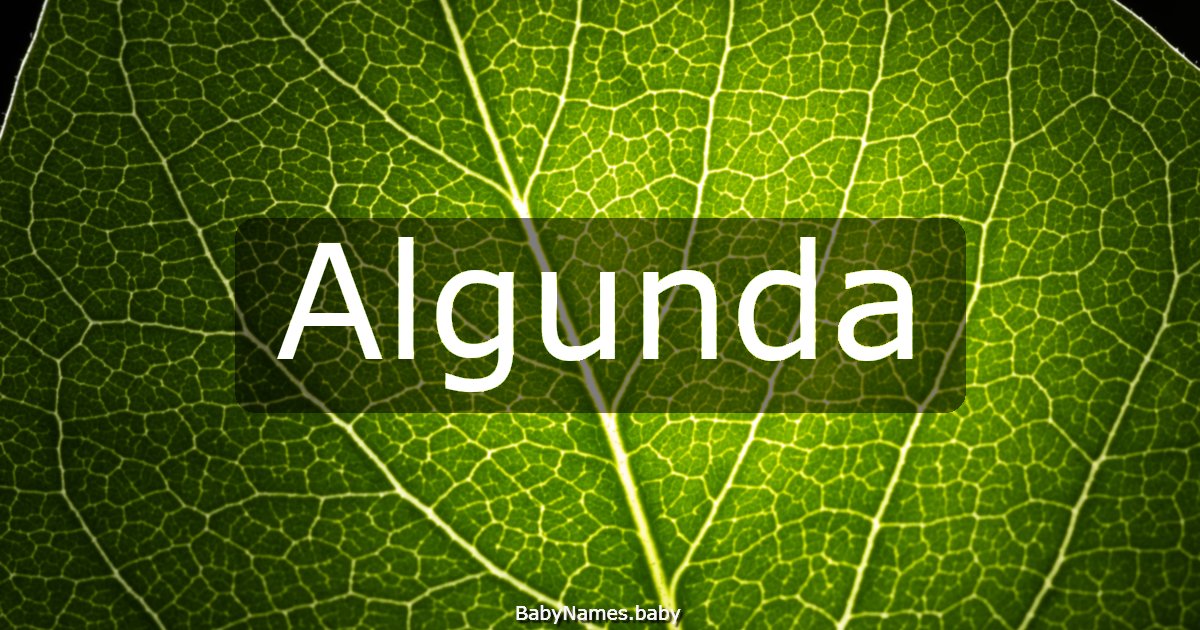 Algunda