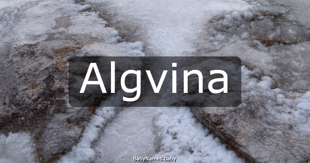 Algvina