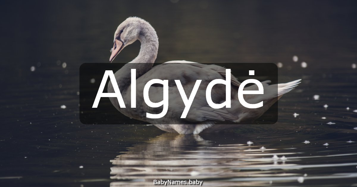 Algydė