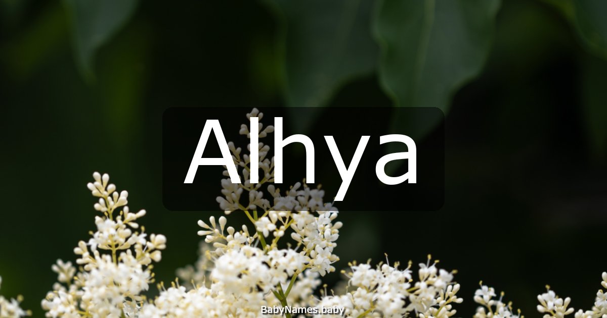 Alhya