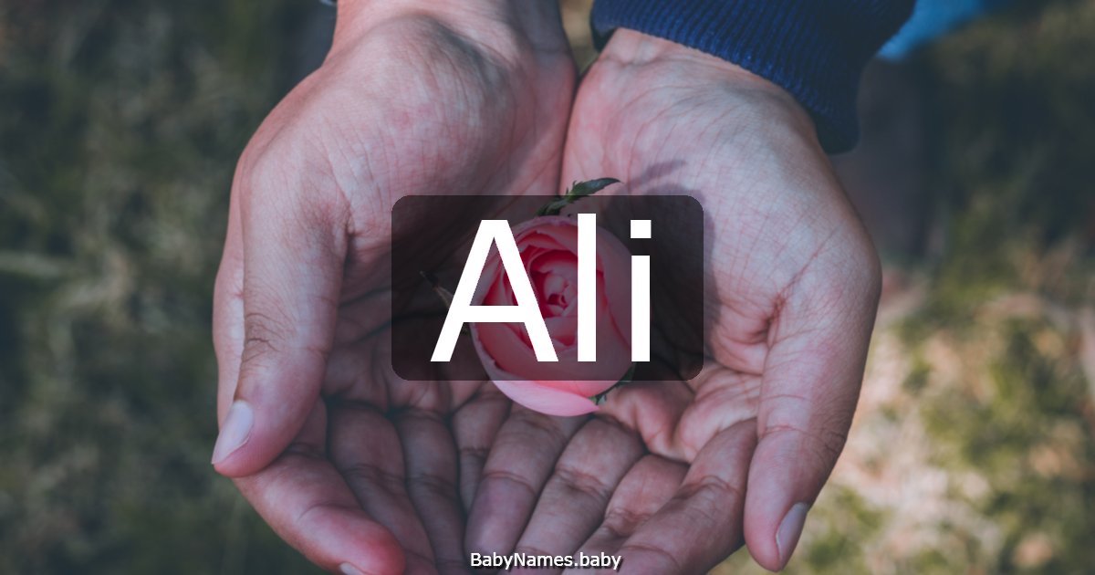 Ali