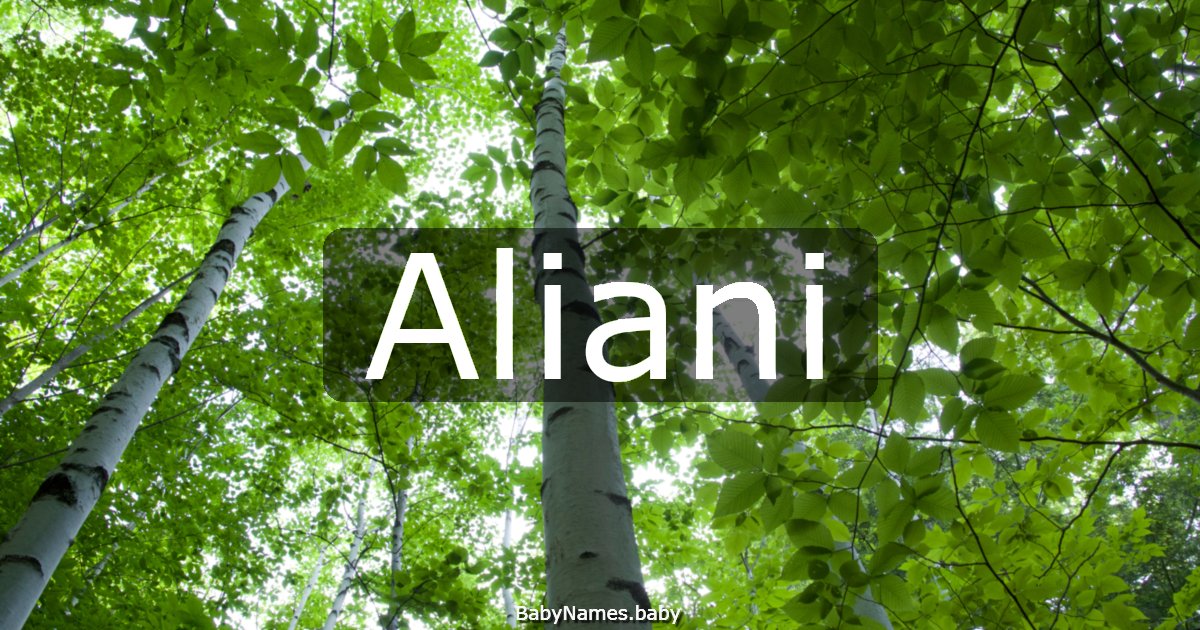 Aliani
