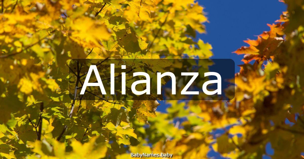 Alianza