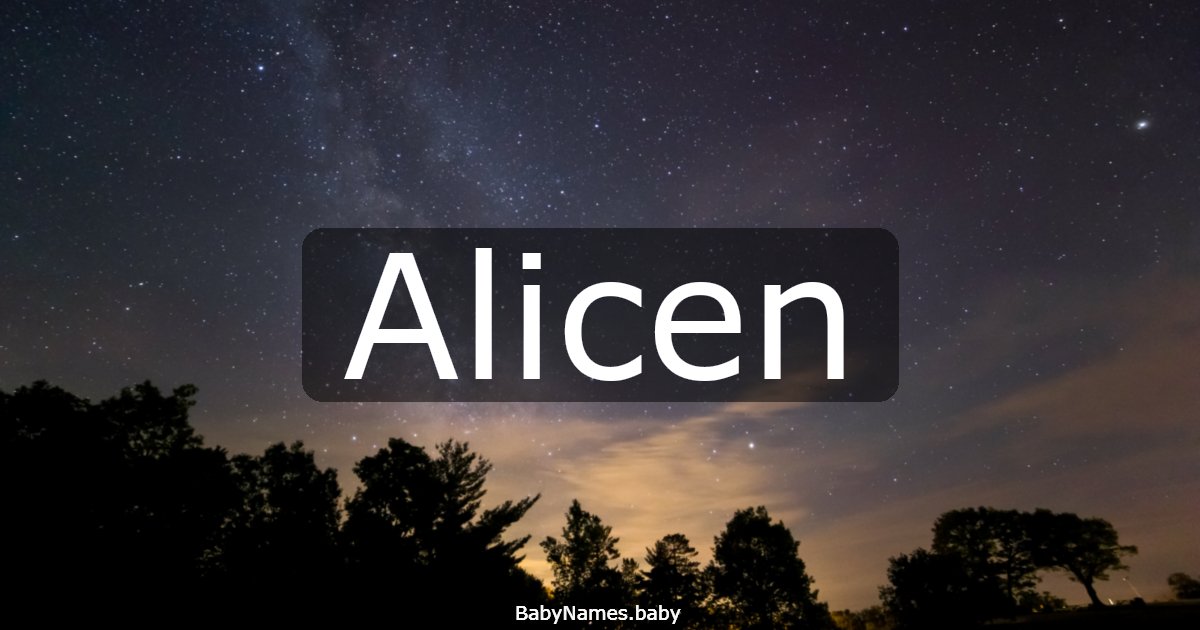 Alicen