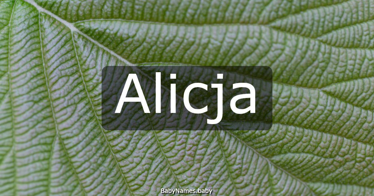 Alicja