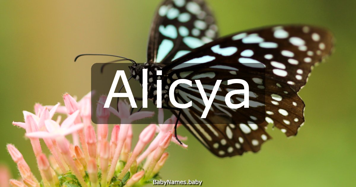 Alicya