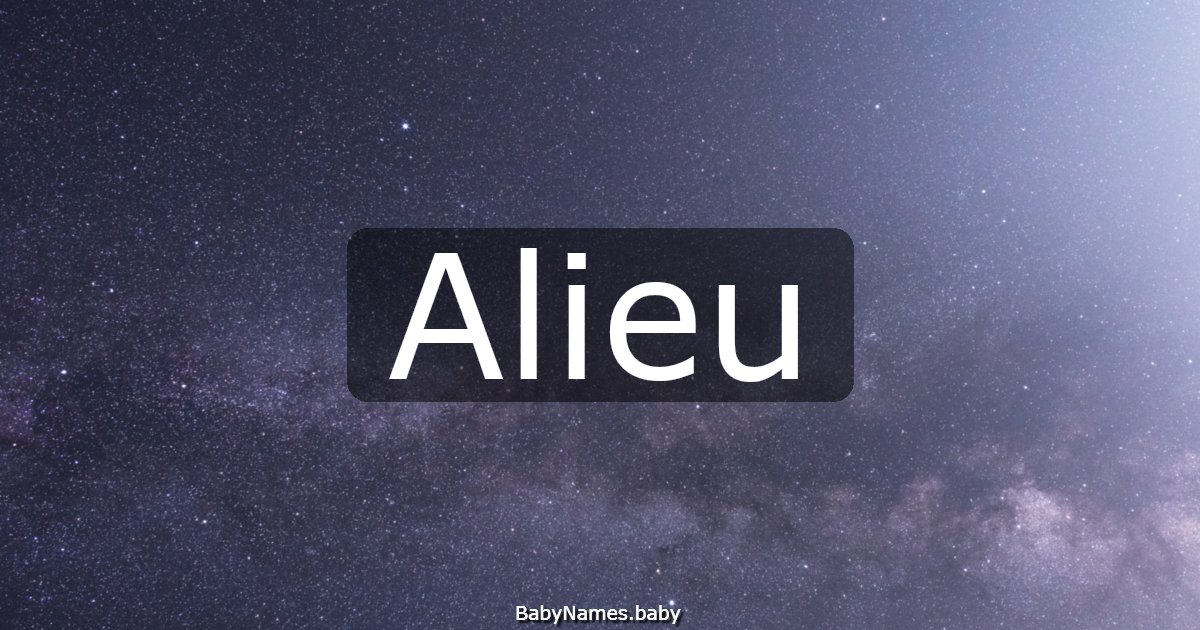 Alieu