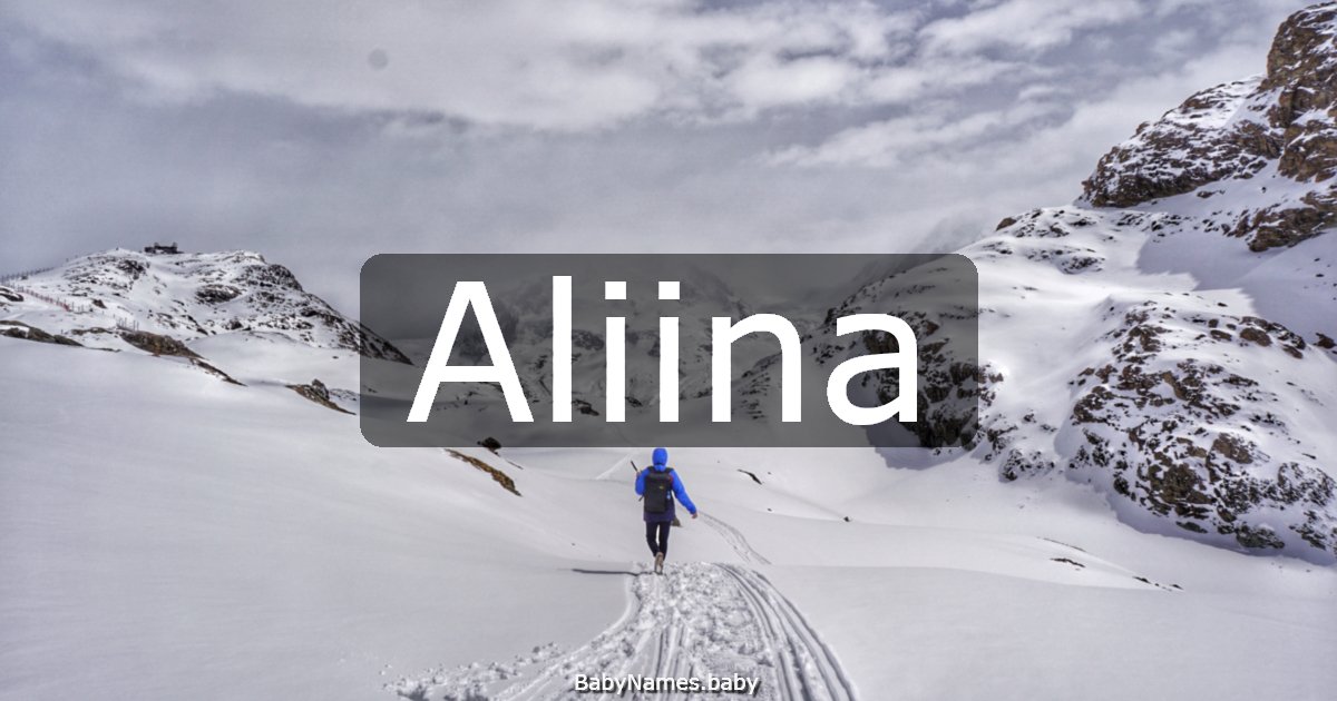 Aliina