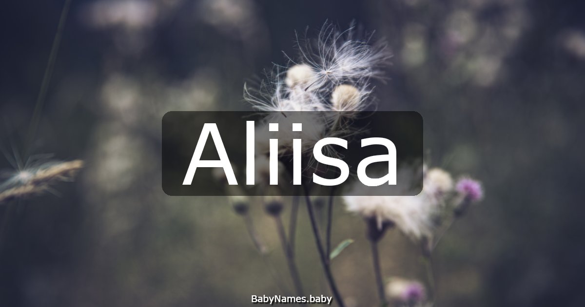 Aliisa