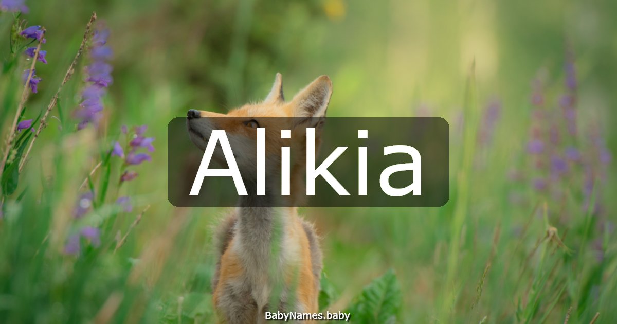 Alikia