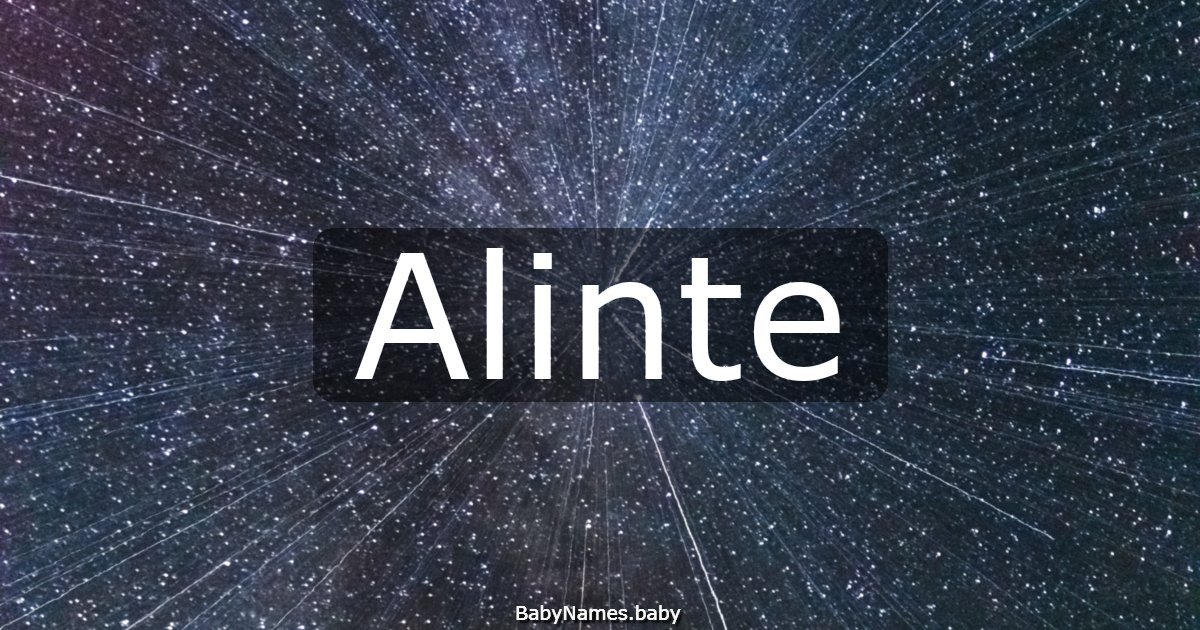 Alinte