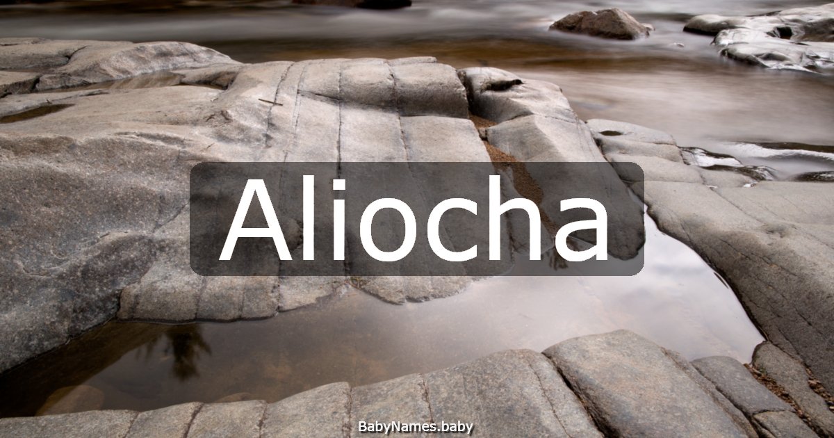 Aliocha